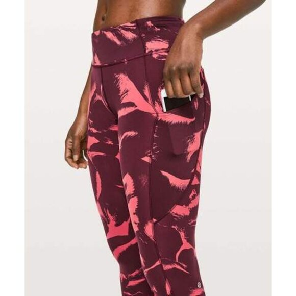 Lululemon Fast & Free Full Length Tight Mid-Rise Non-Reflective 28" size 6 - Picture 2 of 10